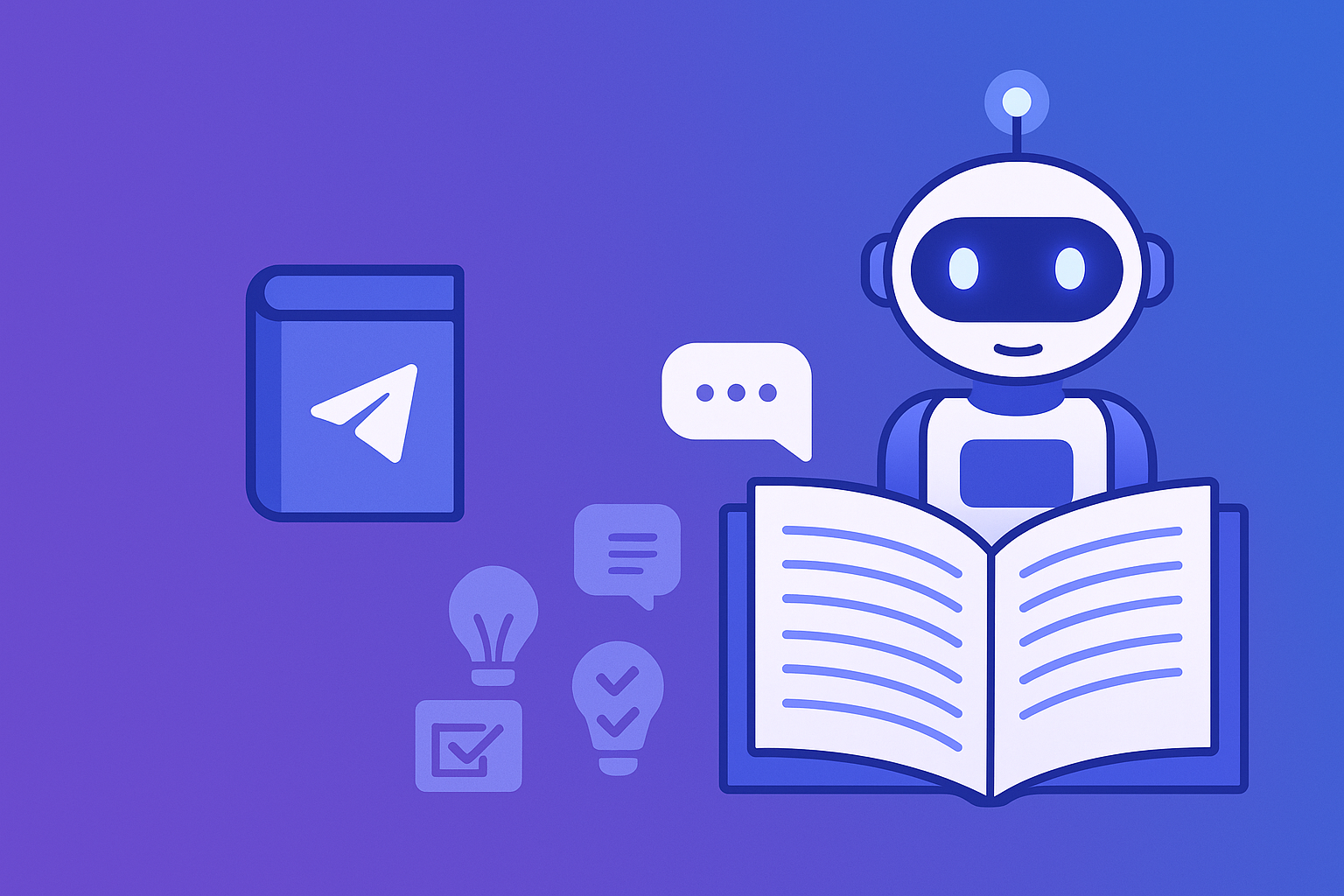 ИИ-бот по книге - для
чтения, анализа и обсуждения